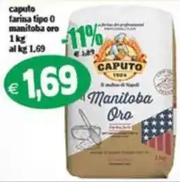 Il Castoro Supermercati Caputo Manitoba Oro offerta