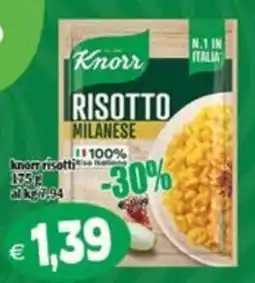Il Castoro Supermercati Knorr Risotto Milanese offerta