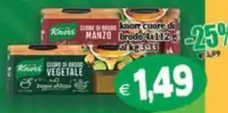 Il Castoro Supermercati Knorr cuore di brodo manzo offerta