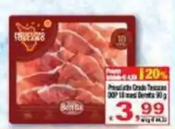 CTS Supermercati Prosciutto Crudo Toscano DOP 18 mesi Bonita offerta