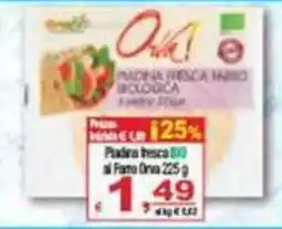 CTS Supermercati Piadina fresca BIO al Fano Ora offerta
