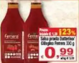 CTS Supermercati Salsa prosciutto e funghi Ferrara offerta