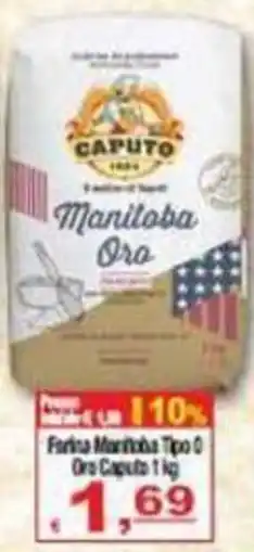 CTS Supermercati Farina Manitoba Tipo 0 Oro Caputo offerta