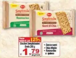CTS Supermercati Cracker Semplicissimi Doria offerta