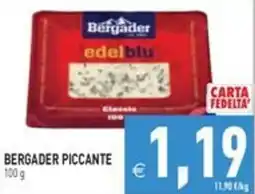 Pim Supermercati Bergader piccante offerta