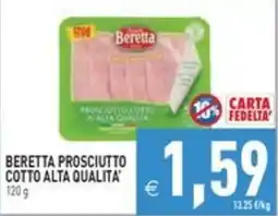 Pim Supermercati Beretta prosciutto cotto alta qualità offerta
