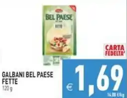 Pim Supermercati Galbani Bel Paese Fette offerta