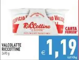 Pim Supermercati Valcolatte Riccotine offerta