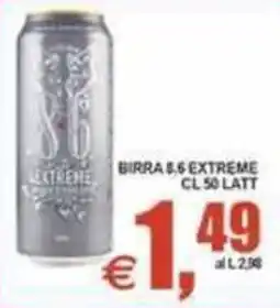 Pewex Birra 8,6 Extreme offerta