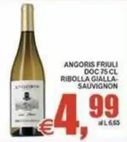 Pewex Angoris Friuli Ribolla Gialla-Sauvignon offerta