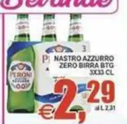 Pewex Nastro azzurro zero birra btg offerta