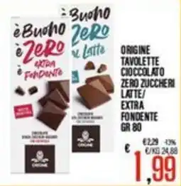 Supermercati EffePiù Buono Zero al Latte offerta