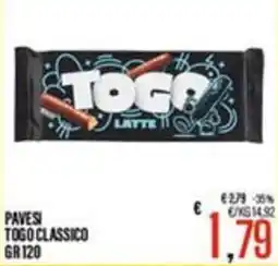 Supermercati EffePiù Pavesi Togo Classico offerta