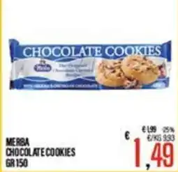 Supermercati EffePiù Merba chocolate cookies offerta