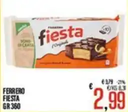 Supermercati EffePiù Ferrero Fiesta offerta