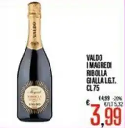 Supermercati EffePiù Valdo i magredi ribolla gialla lgt offerta