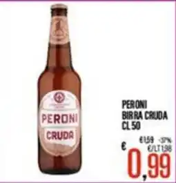 Supermercati EffePiù Peroni Birra Cruda offerta