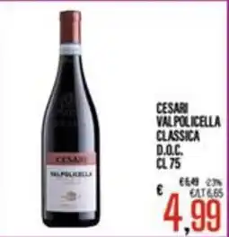 Supermercati EffePiù Cesari Valpolicella Classica D.O.C. offerta