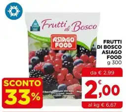 Gran mercato Frutti di Bosco Asiago Food offerta