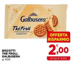 Gran mercato Biscotti Thé Froll Galbusera offerta