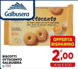Gran mercato Biscotti Ottocento Galbusera offerta