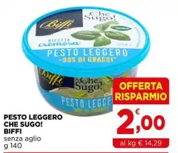 Gran mercato Pesto leggero che sugo! Biffi senza aglio offerta