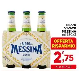 Gran mercato Birra Messina Vivace offerta