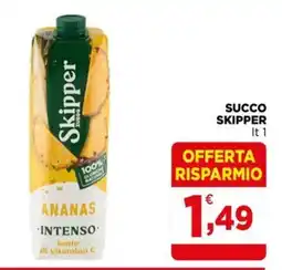 Gran mercato Succo Skipper Ananas Intenso offerta