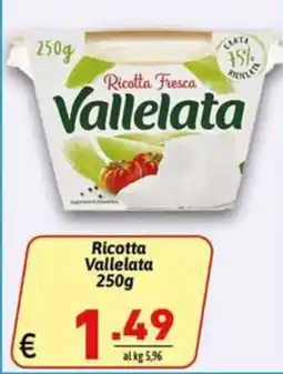 Ipercarni Ricotta Fresca Vallelata offerta