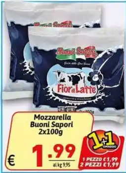 Ipercarni Mozzarella Buoni Sapori offerta