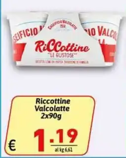 Ipercarni Riccottine Valcolatte offerta
