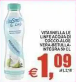 Pewex Vitasnella le linfe acqua di cocco-aloe vera-betulla-integra offerta