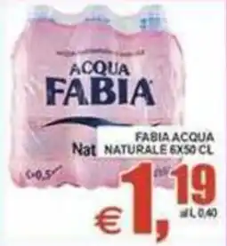 Pewex Acqua Fabia naturale offerta