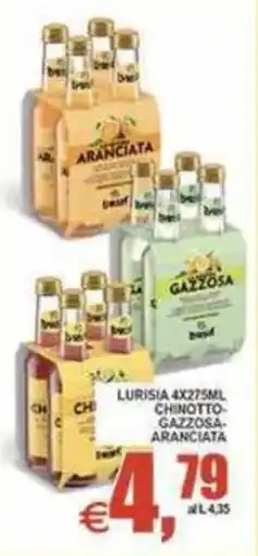 Pewex Lurisia chinotto-gazzosa-aranciata offerta