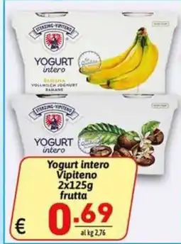 Ipercarni Yogurt intero Vipiteno offerta