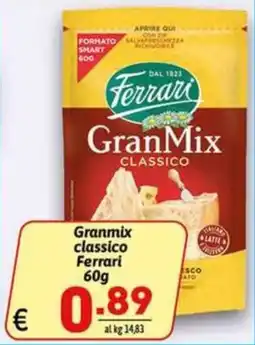 Ipercarni Granmix classico Ferrari offerta