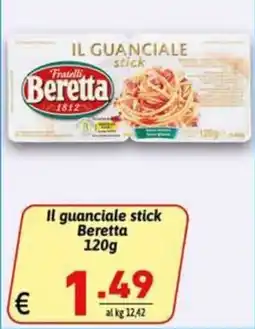 Ipercarni Il guanciale stick Beretta offerta