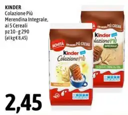 Madis Kinder Colazione Più Merendina Integrale offerta