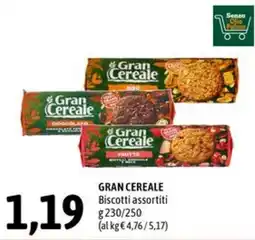 Madis Gran Cereale Biscotti assortiti offerta