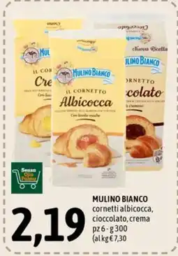 Madis Mulino Bianco cornetti albicocca, cioccolato, crema offerta