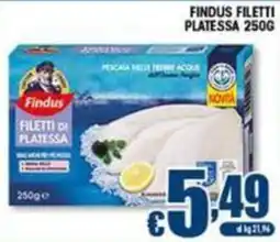 Sacoph Findus filetti di platessa offerta