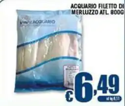Sacoph Acquario filetto di merluzzo atl offerta