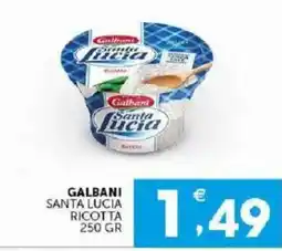 Mercadò Galbani Santa Lucia Ricotta offerta