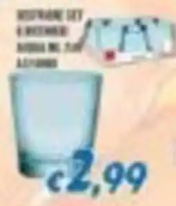 Supermercati Emark Set bicchieri offerta