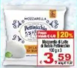 CTS Supermercati Mozzarella di Latte di Bufala Pettinicchio offerta