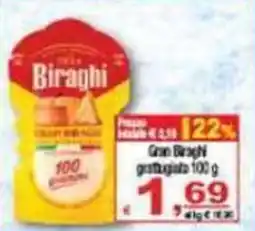 CTS Supermercati Gran Biraghi grattugiato offerta