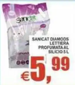 Pewex Sanicat diamods lettiera offerta