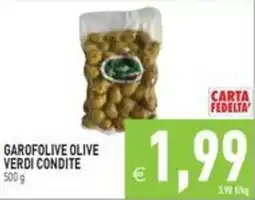 Pim Supermercati Garofolive olive verdi condite offerta