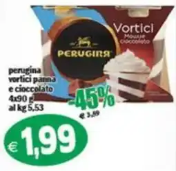 Il Castoro Supermercati Perugina vortici panna e cioccolato offerta