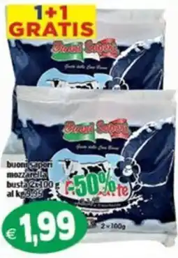 Il Castoro Supermercati buoni sapori mozzarella offerta